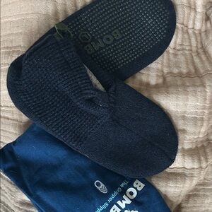 Bombas Men's Navy Slipper Socks